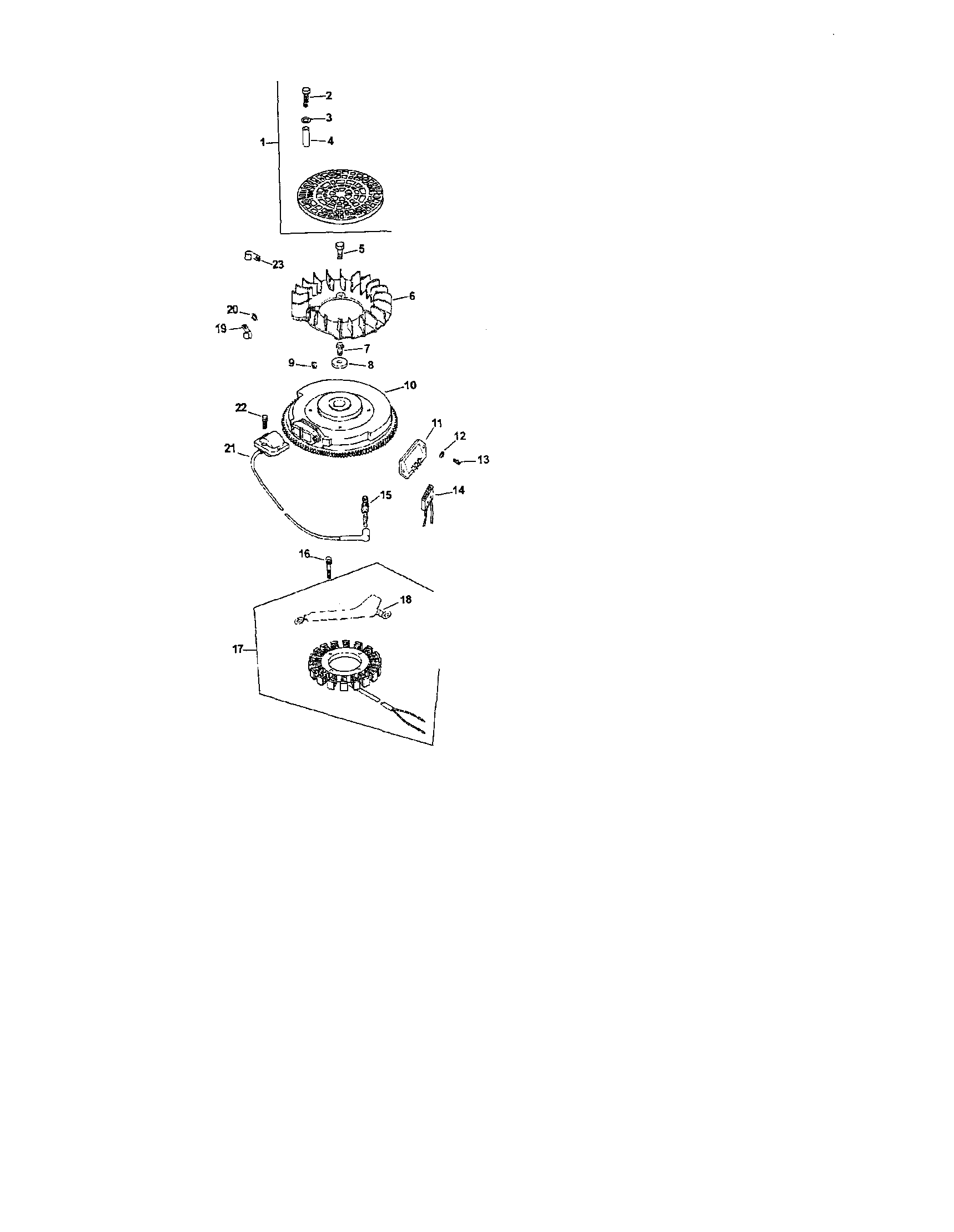 Craftsman 917276090 ignition / electrical diagram