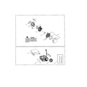 Craftsman 358796110 carburetor/fuel tank/air cleaner diagram