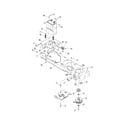 Troybilt 13AP60TP766 lower frame assembly diagram