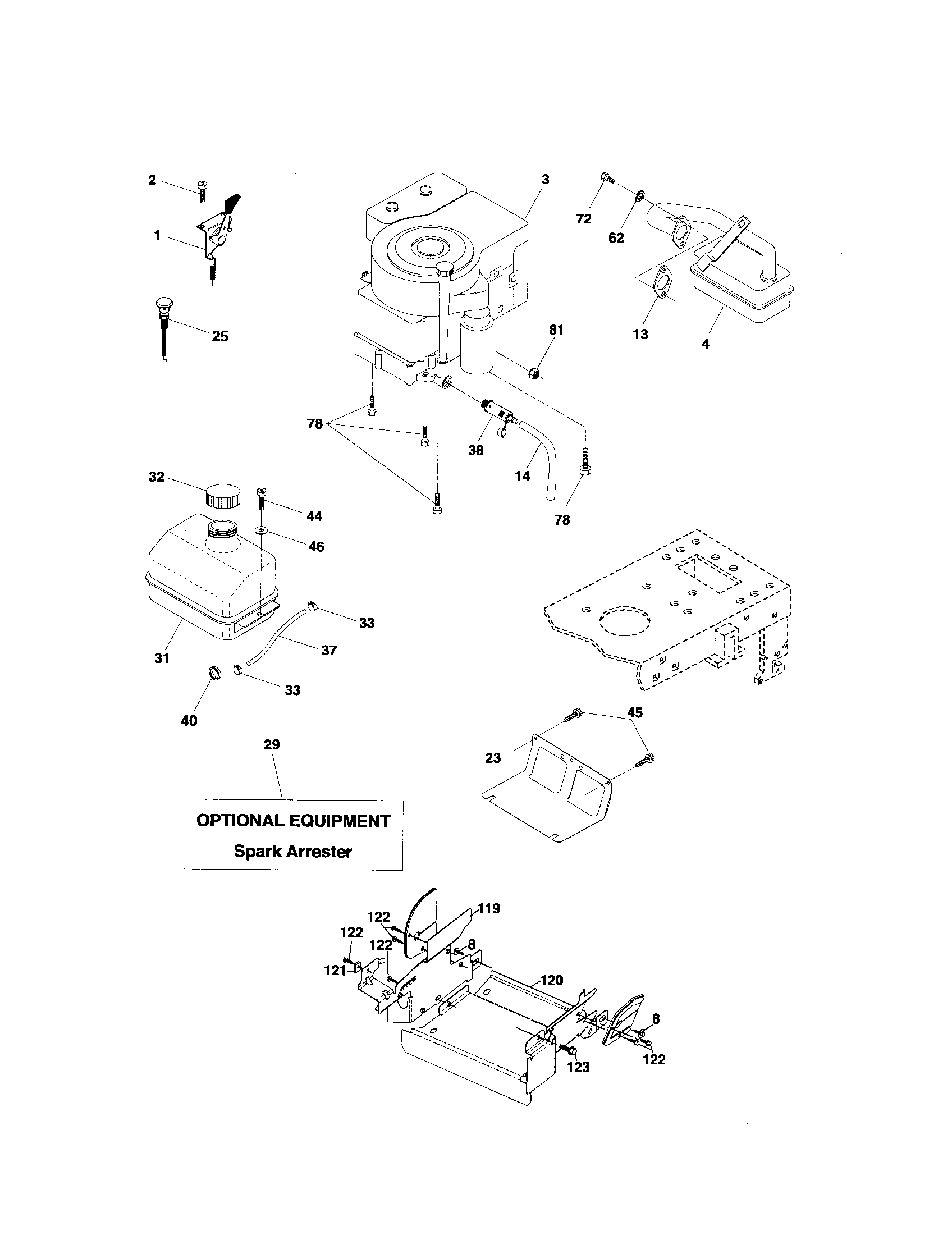 Craftsman 917274290 engine diagram