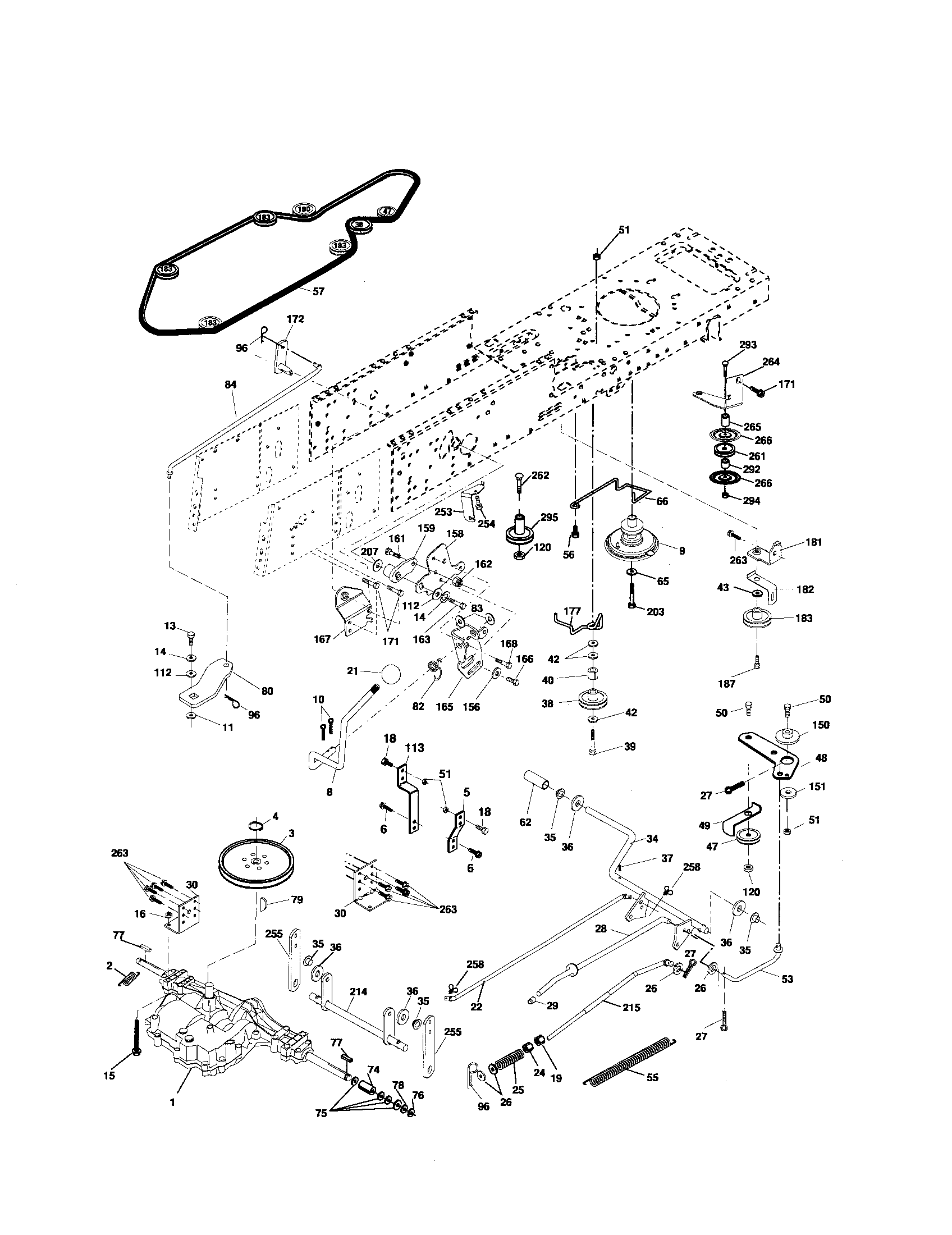 Craftsman 917274380 drive diagram