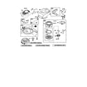 Briggs & Stratton 125K02-0654-E1 blower-housing / rewind starter diagram