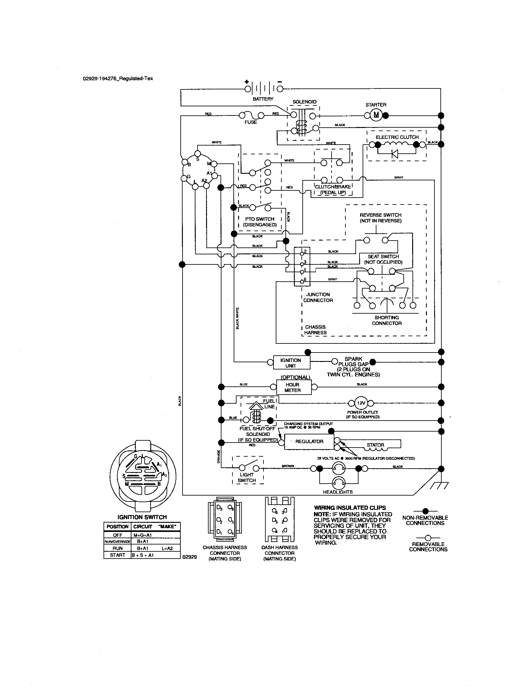 Craftsman 917276842 schematic diagram