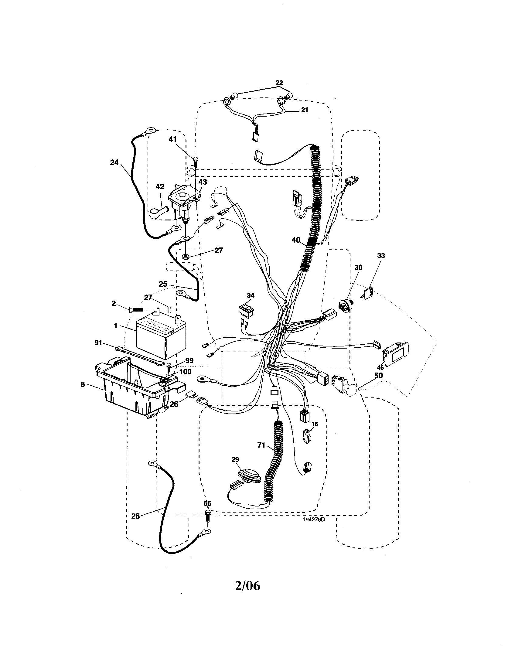 Craftsman 917276841 electrical diagram