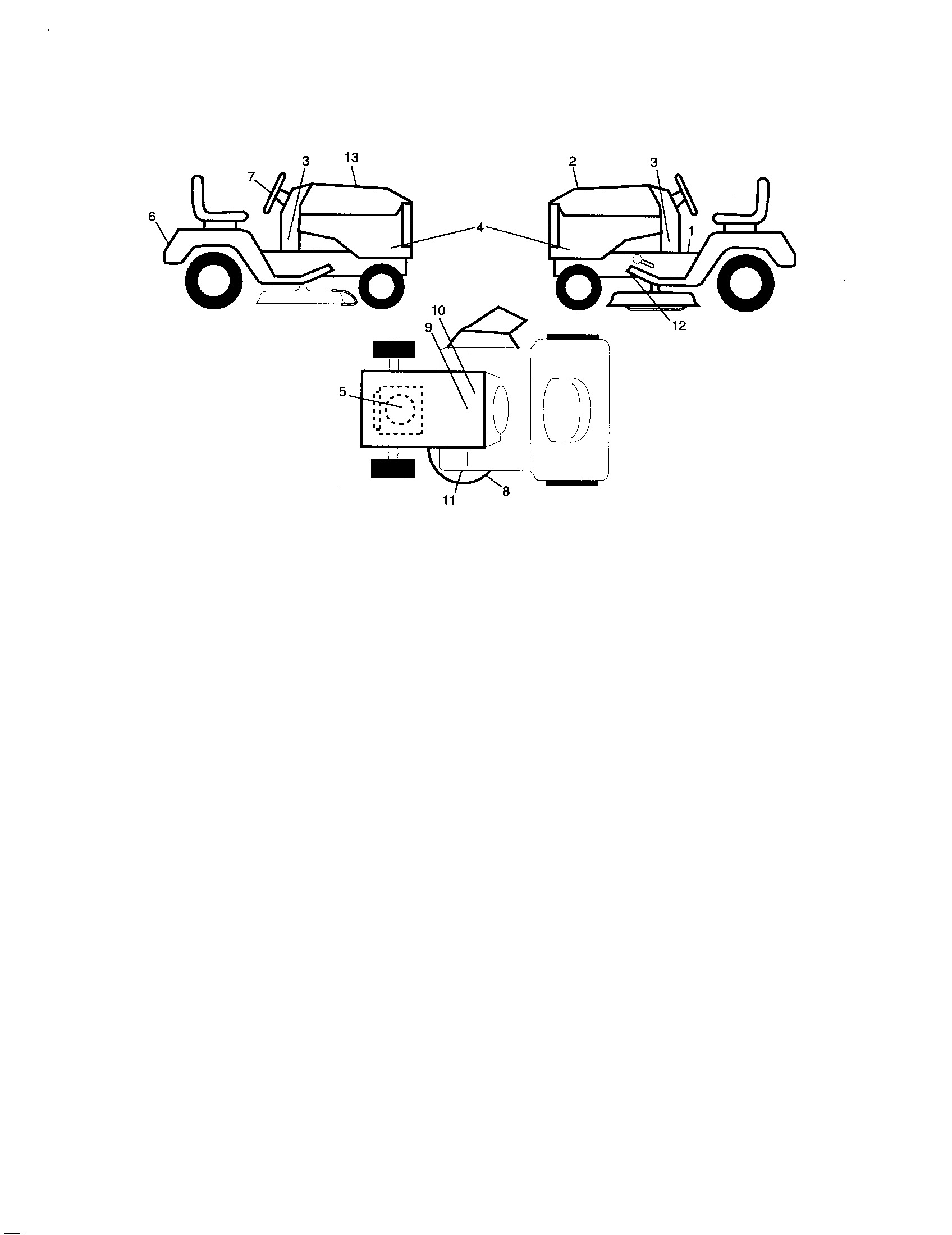 Craftsman 917276841 decals diagram