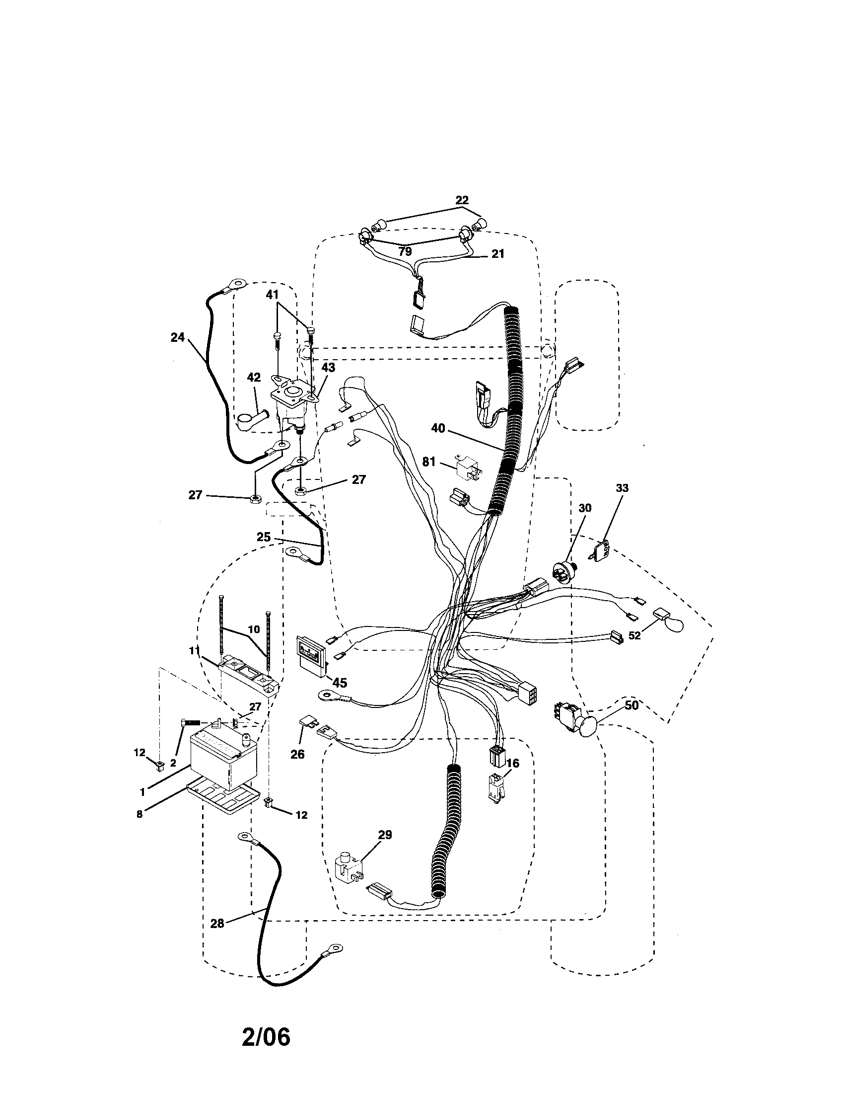 Craftsman 917276051 electrical diagram