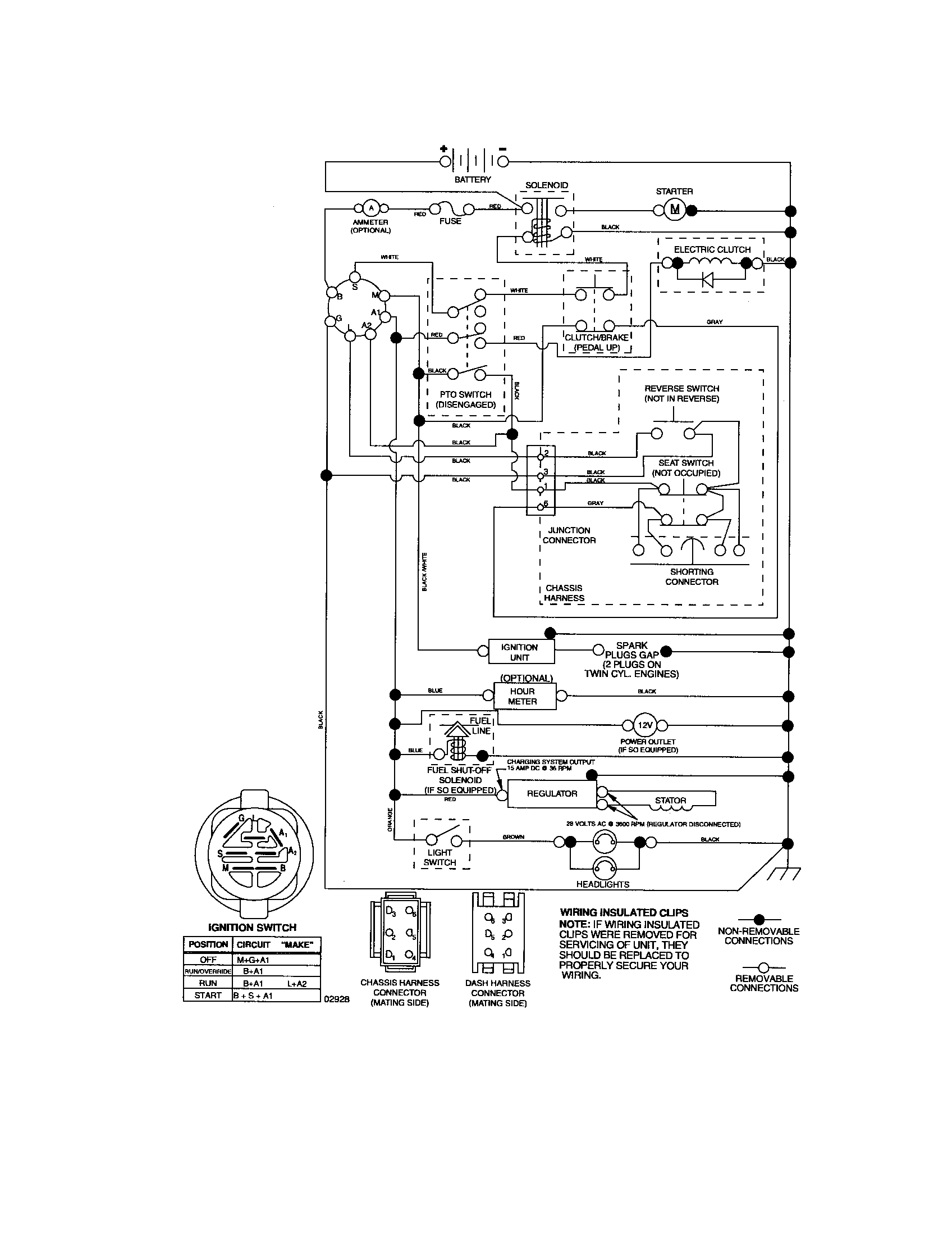 Craftsman 917276883 schematic diagram