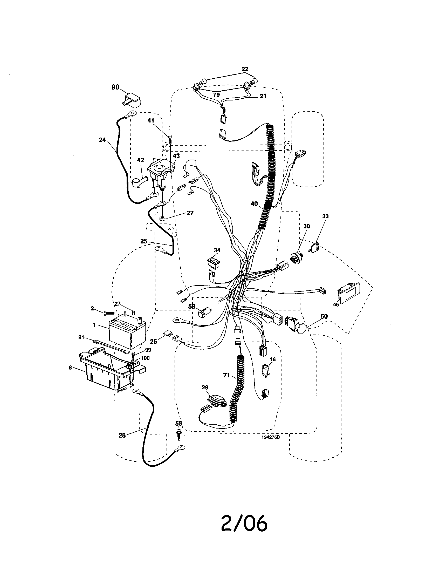 Craftsman 917276920 electrical diagram