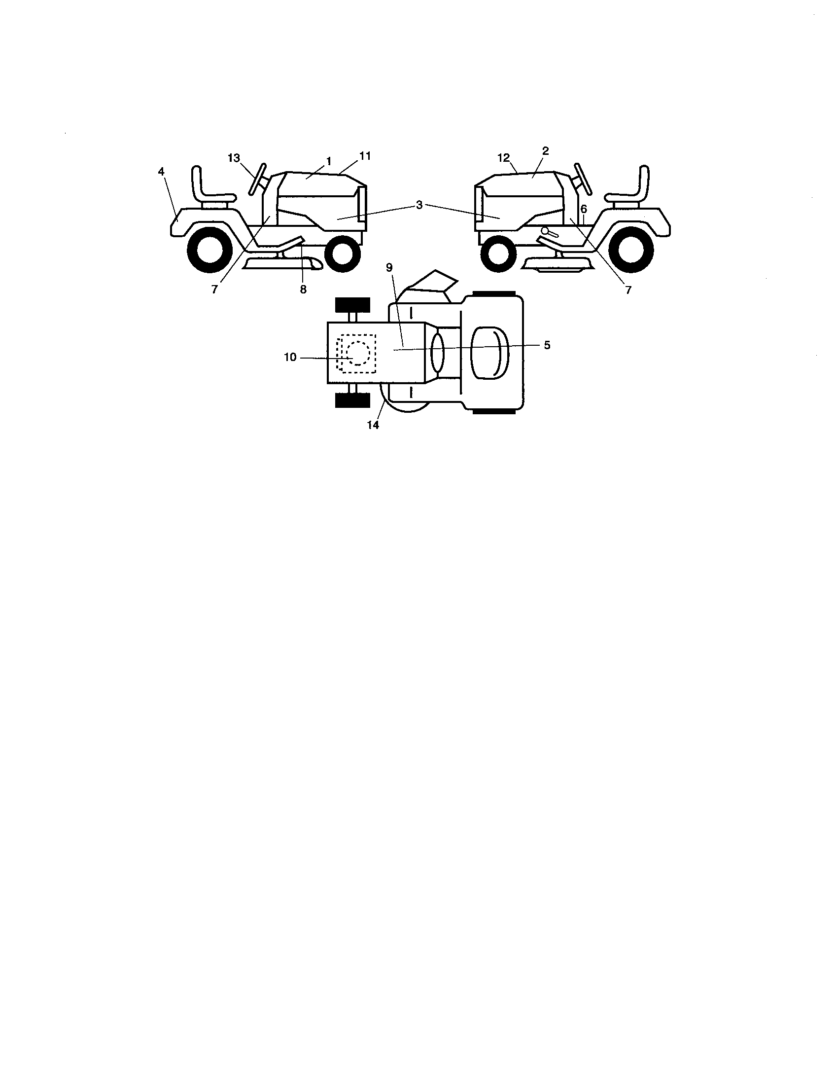 Craftsman 917276600 decals diagram