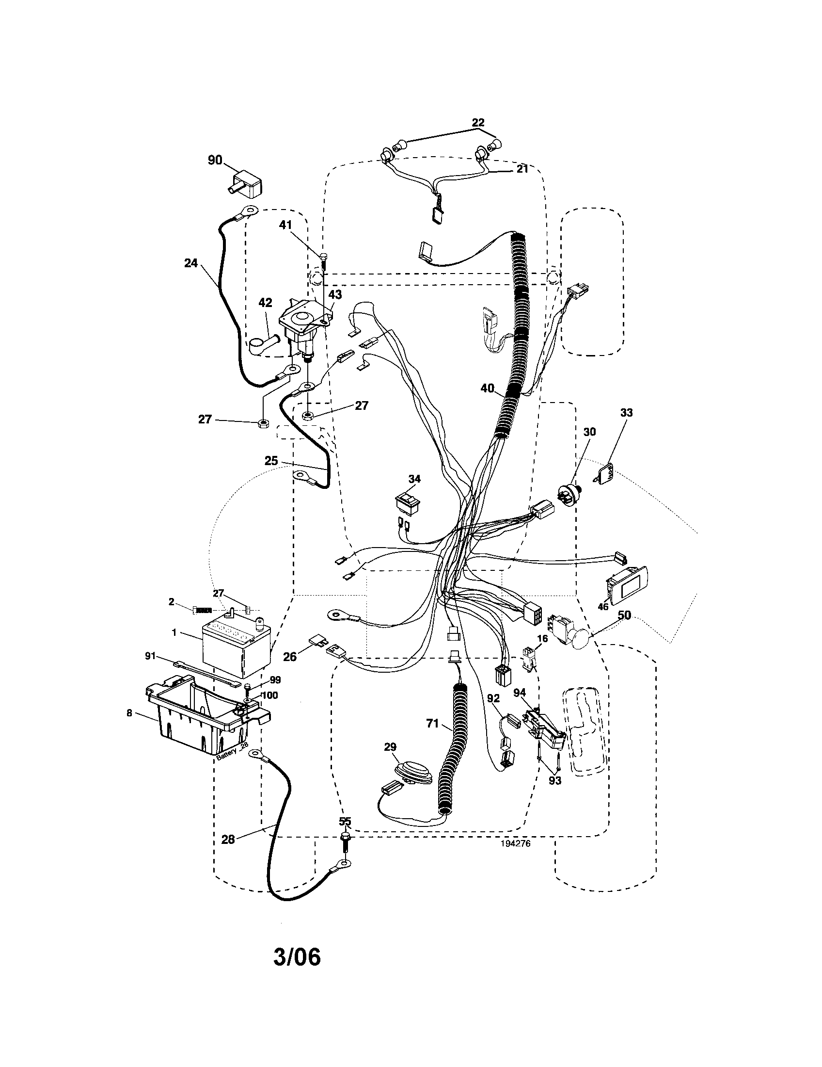 Craftsman 917276800 electrical diagram