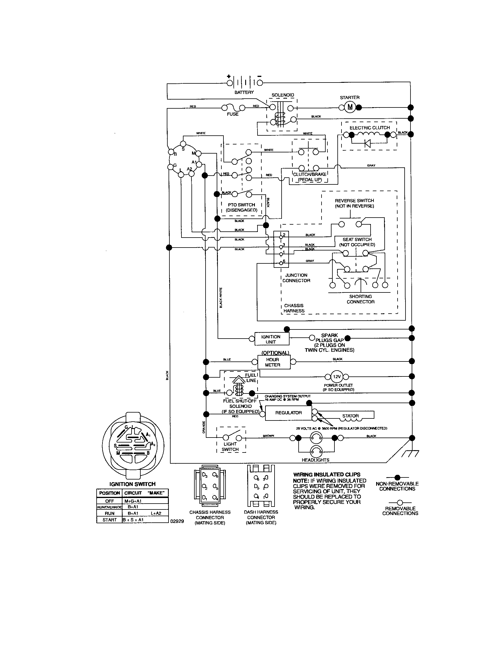 Craftsman 917276800 schematic diagram