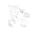 Weed Eater 96016001400 seat diagram