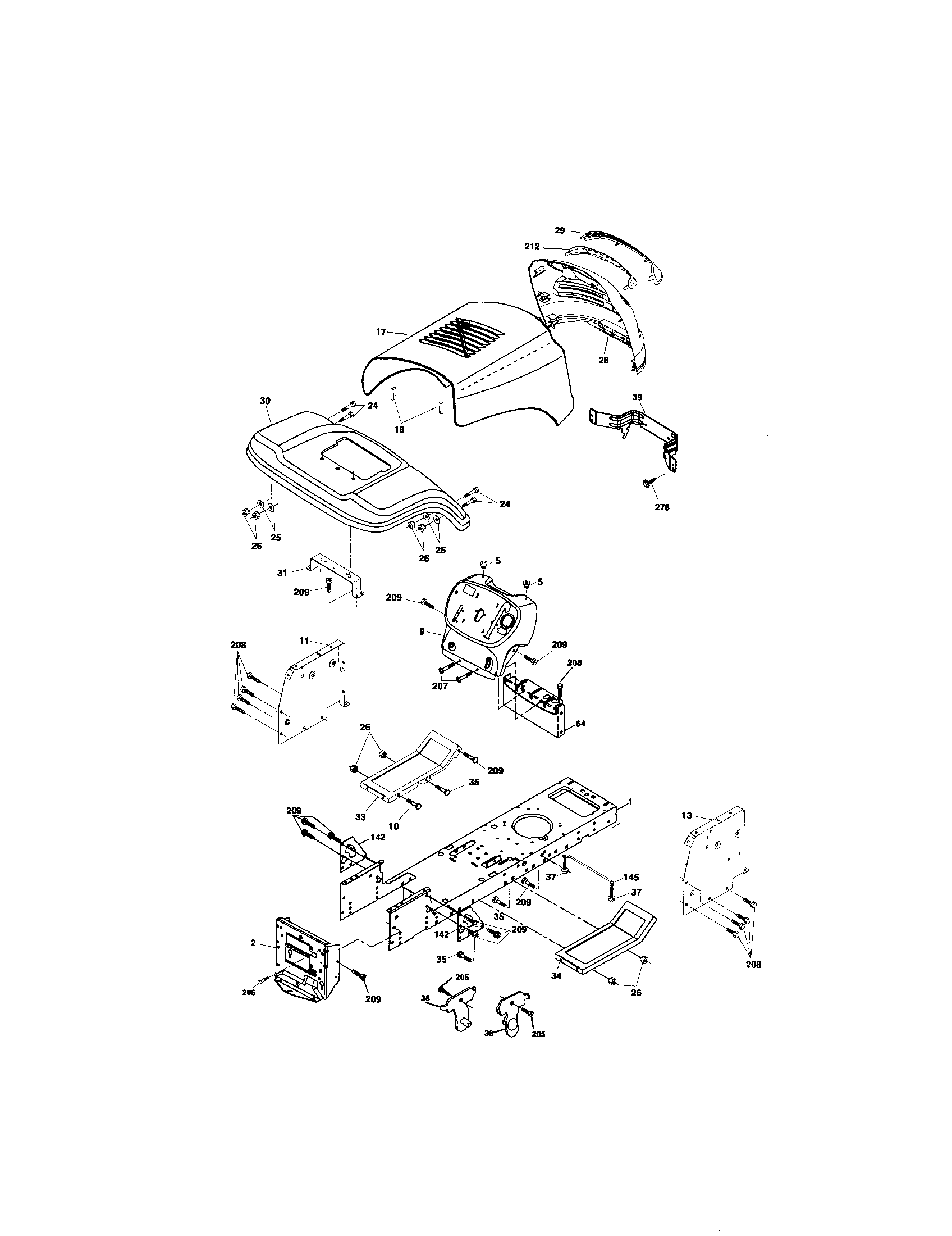 Southern States 96012005500 chassis and enclosures diagram