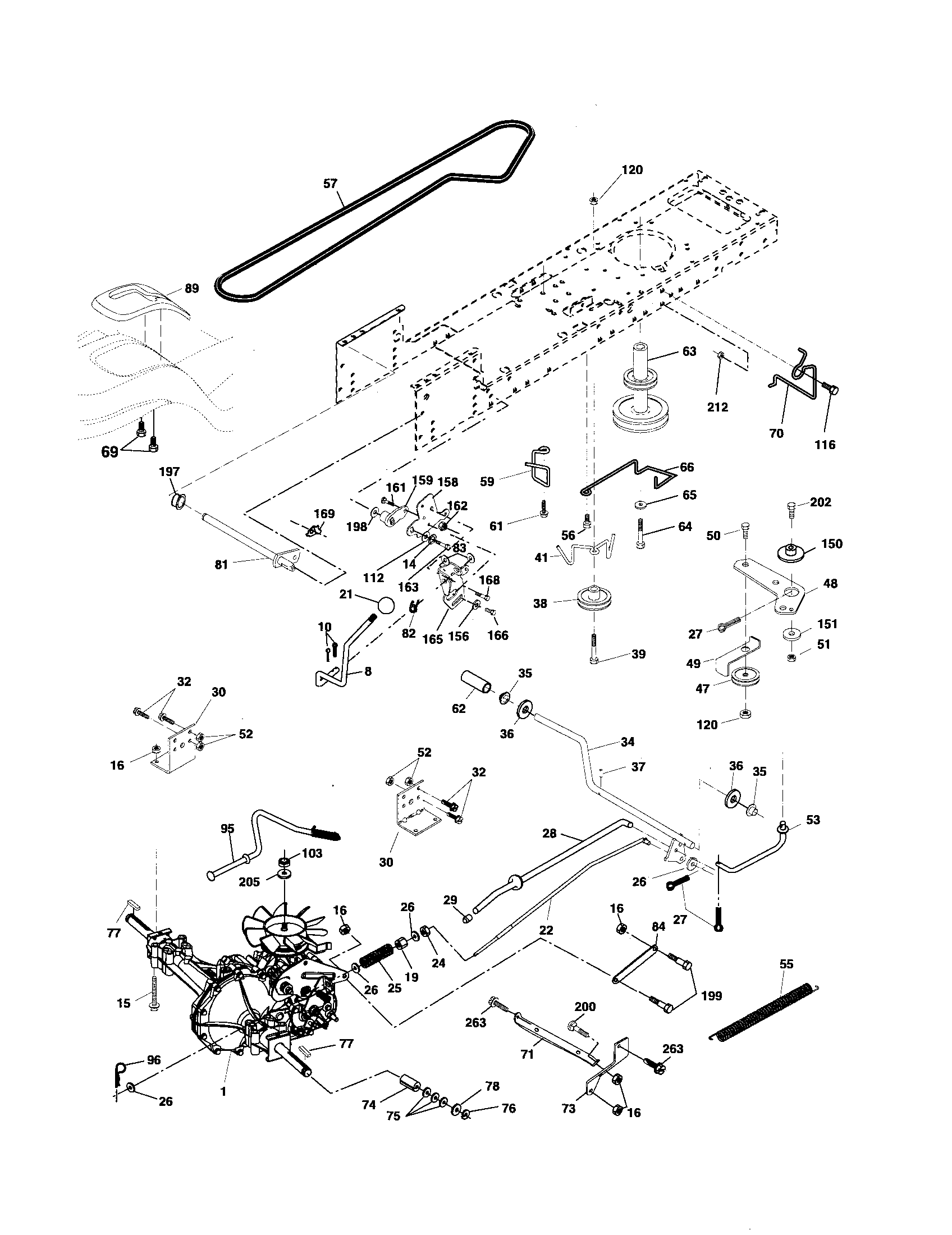 Southern States SO19H42LT drive diagram
