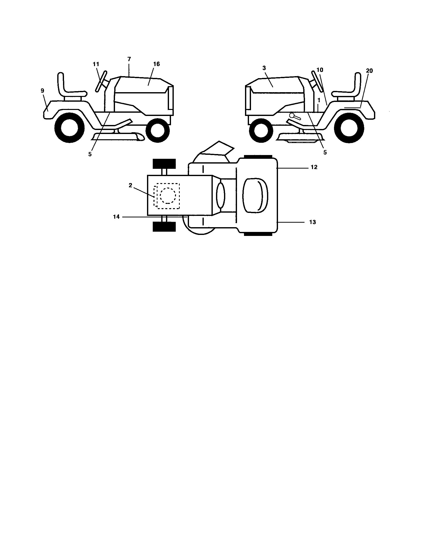 Southern States SO19H42LT decals diagram