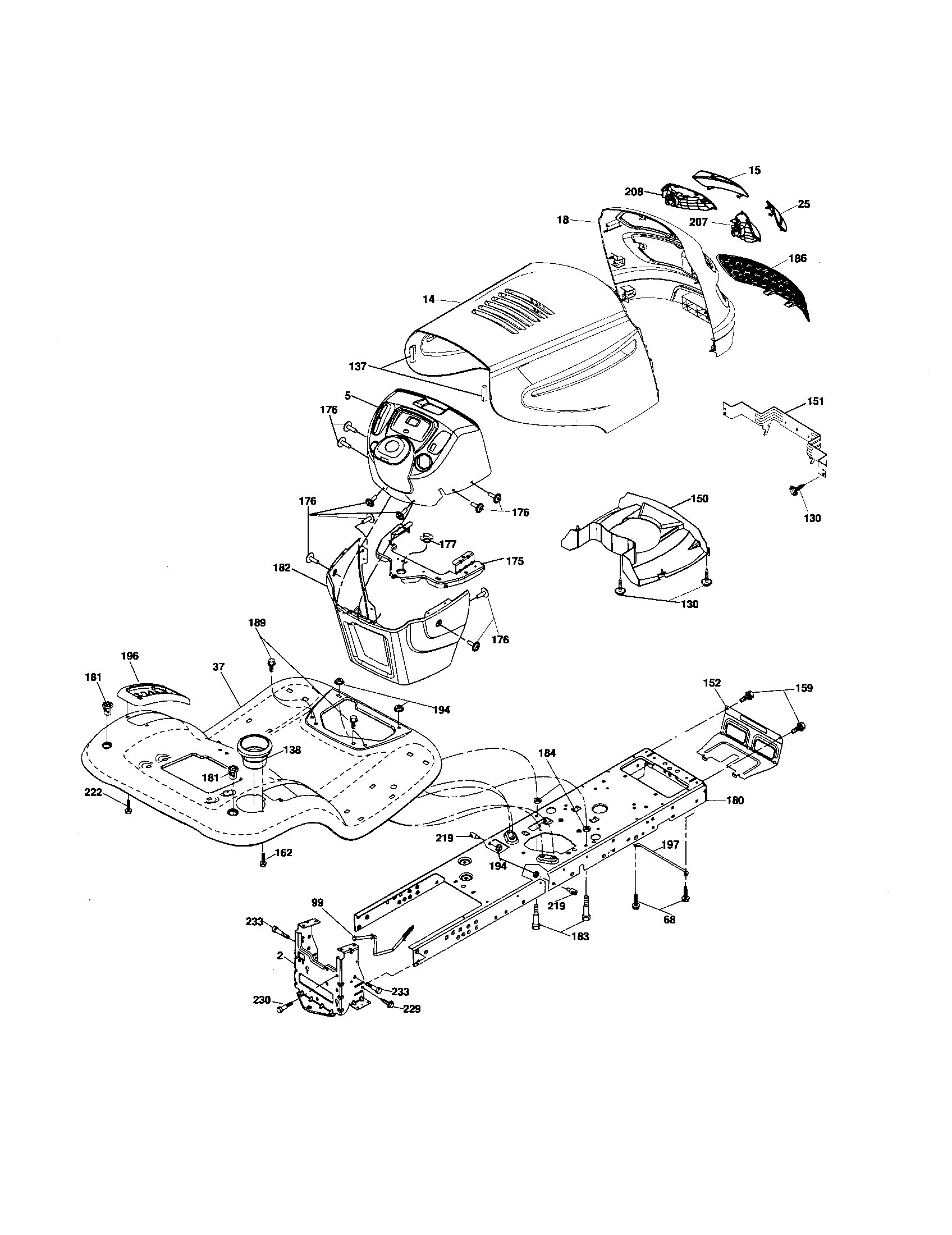 Southern States SO21H48YT chassis diagram