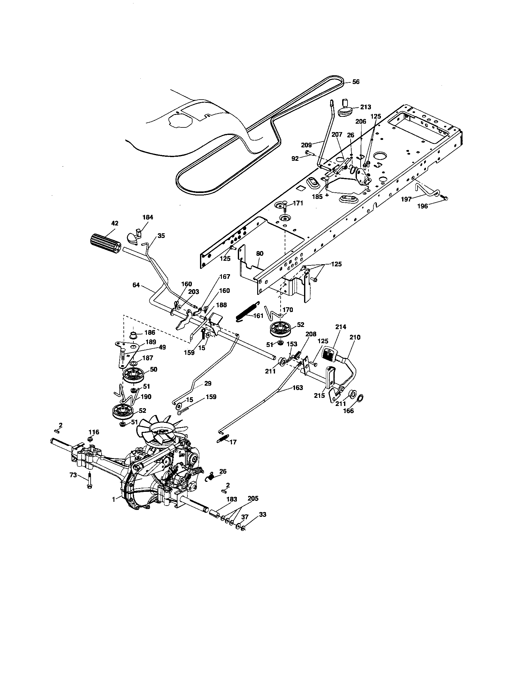 Southern States SO21H48YT drive diagram