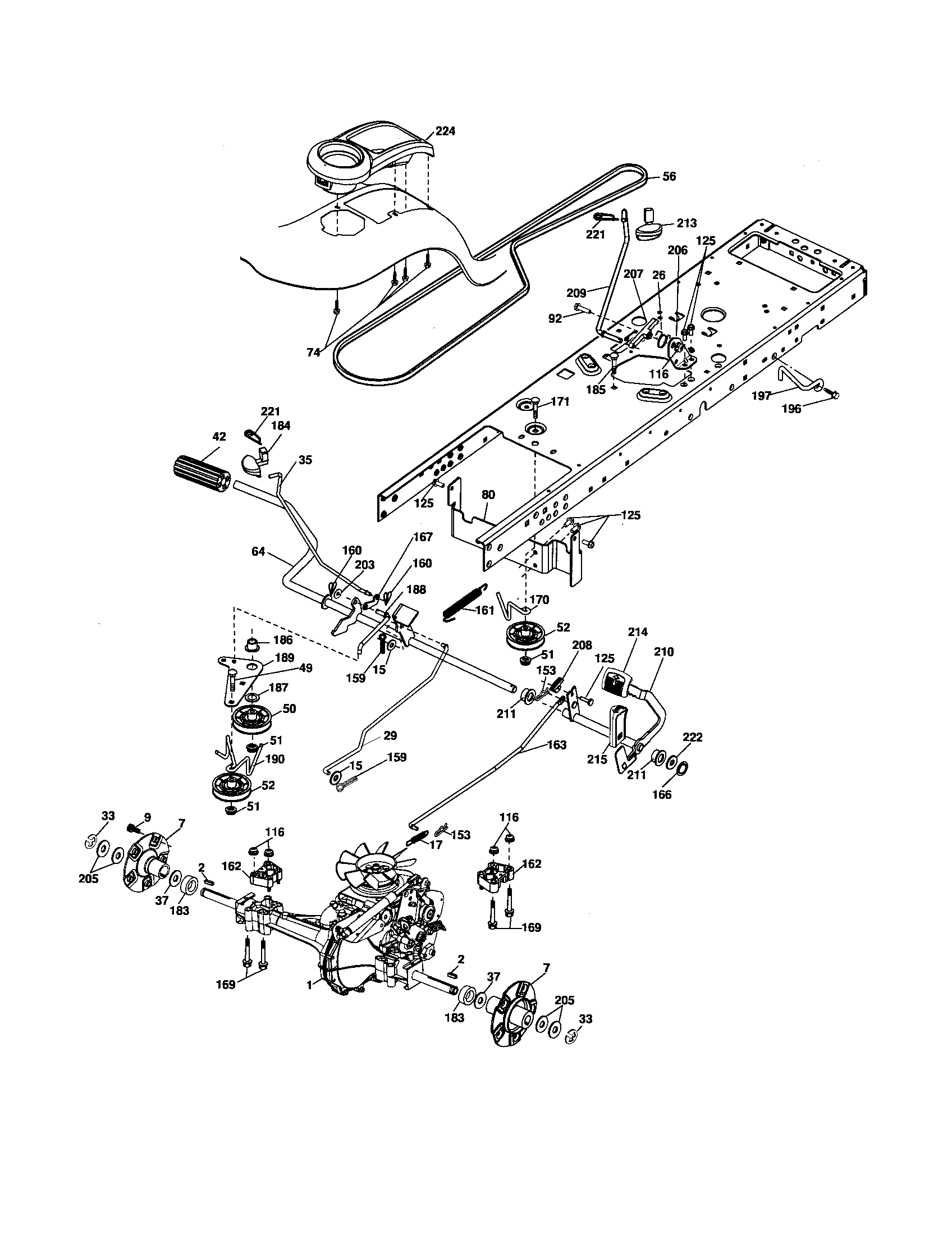 Southern States 96042001300 drive diagram