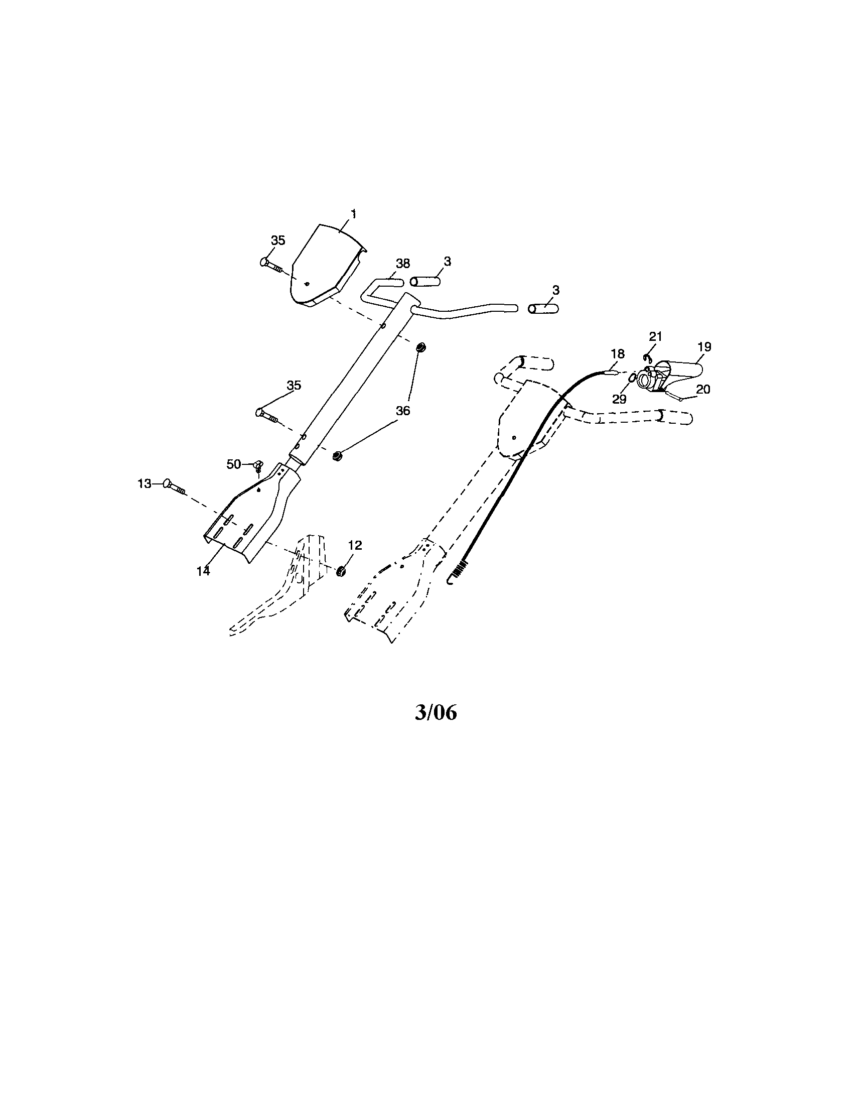Craftsman 917296010 handles diagram