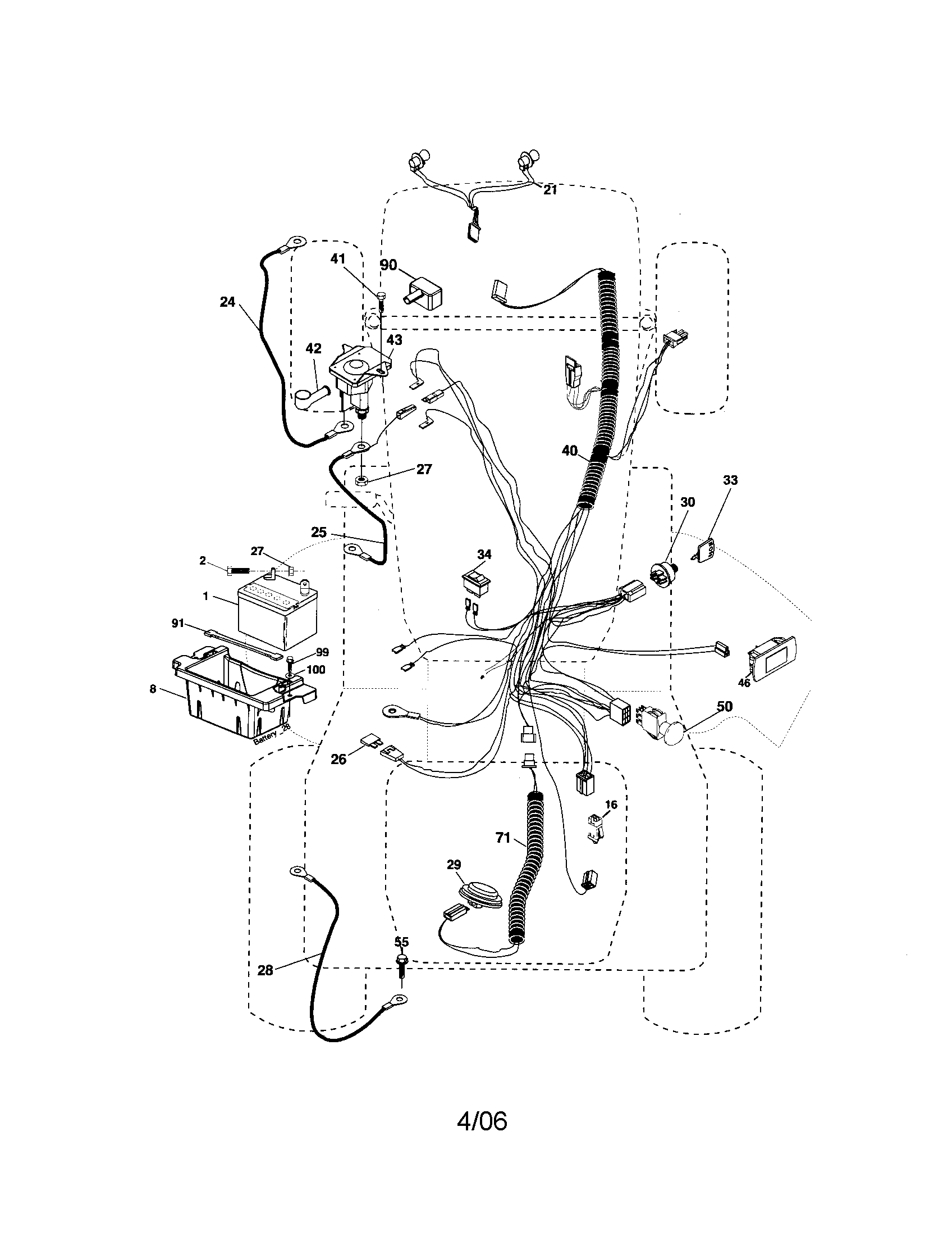 Craftsman 917276701 electrical diagram