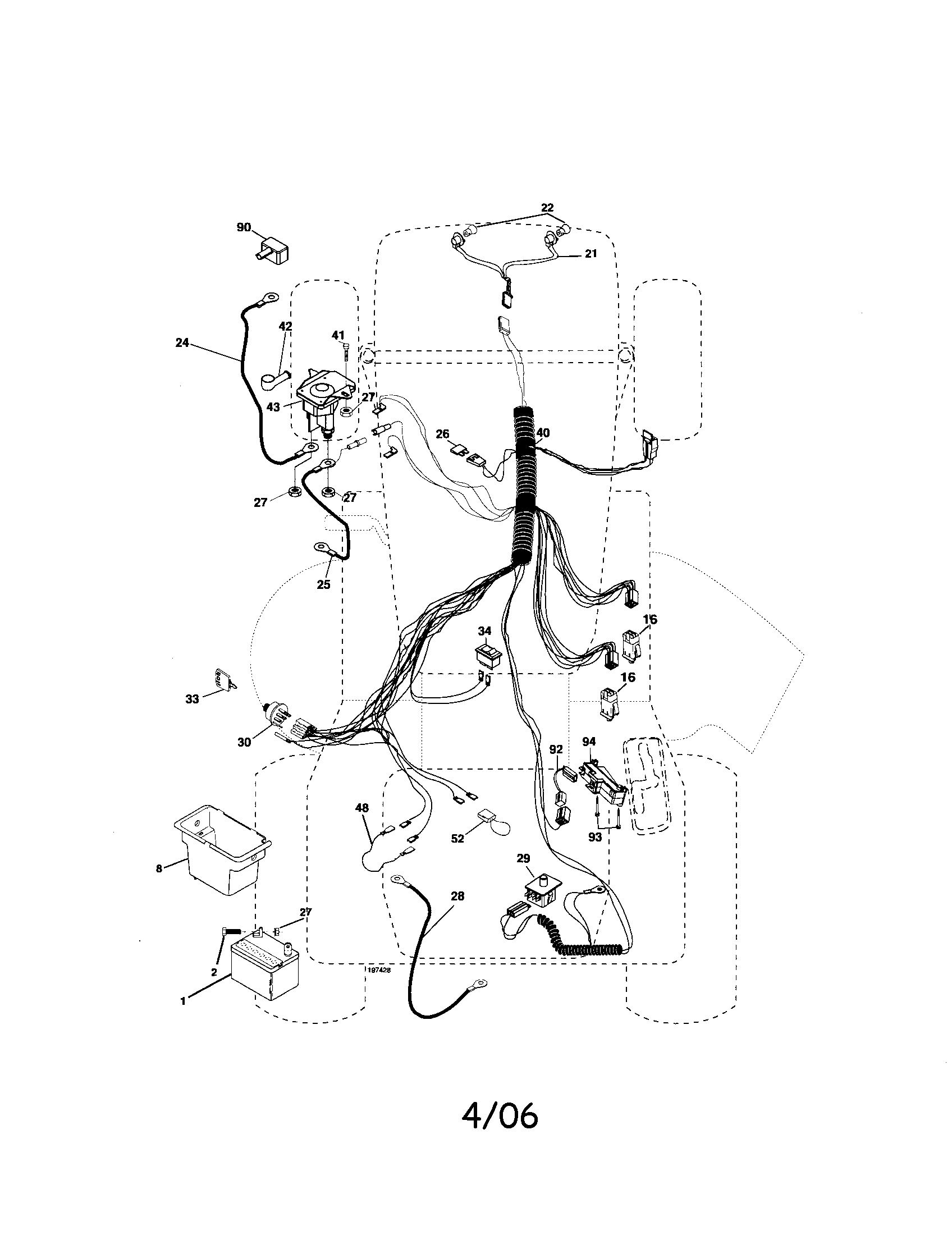 Craftsman 917276823 electrical diagram