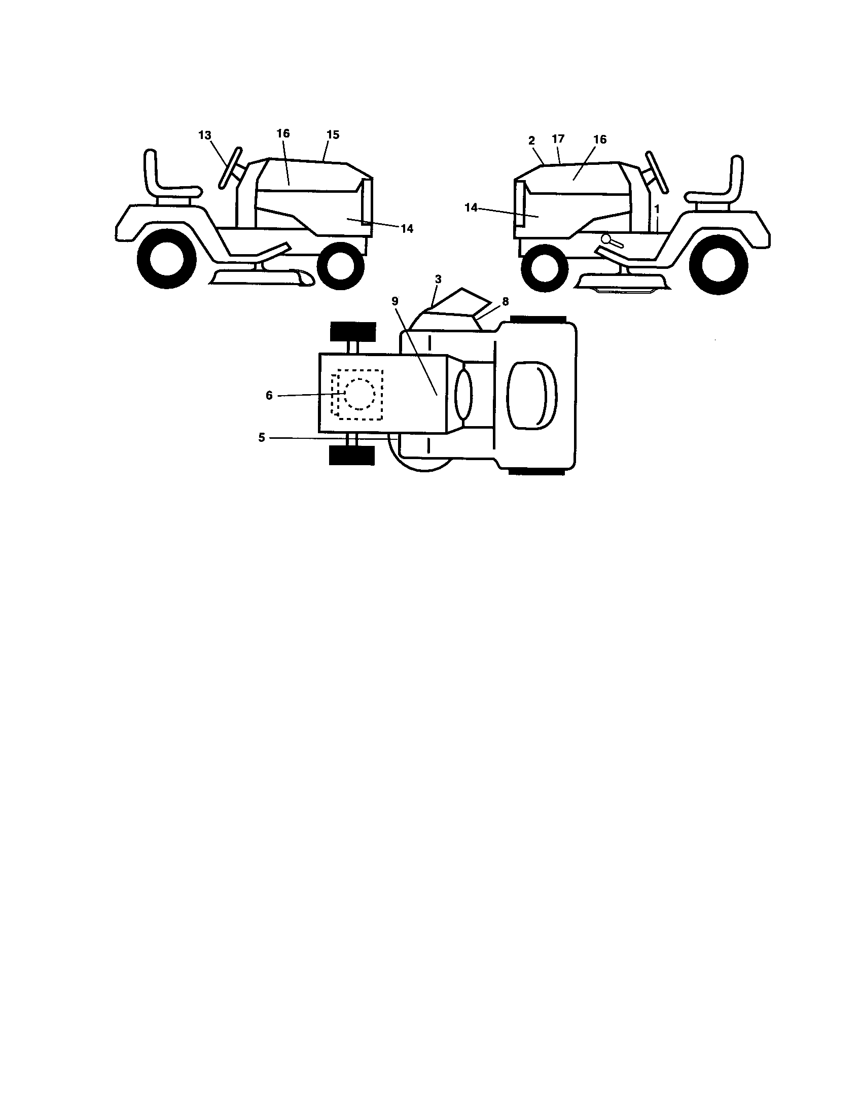 Husqvarna 917279201 decals diagram