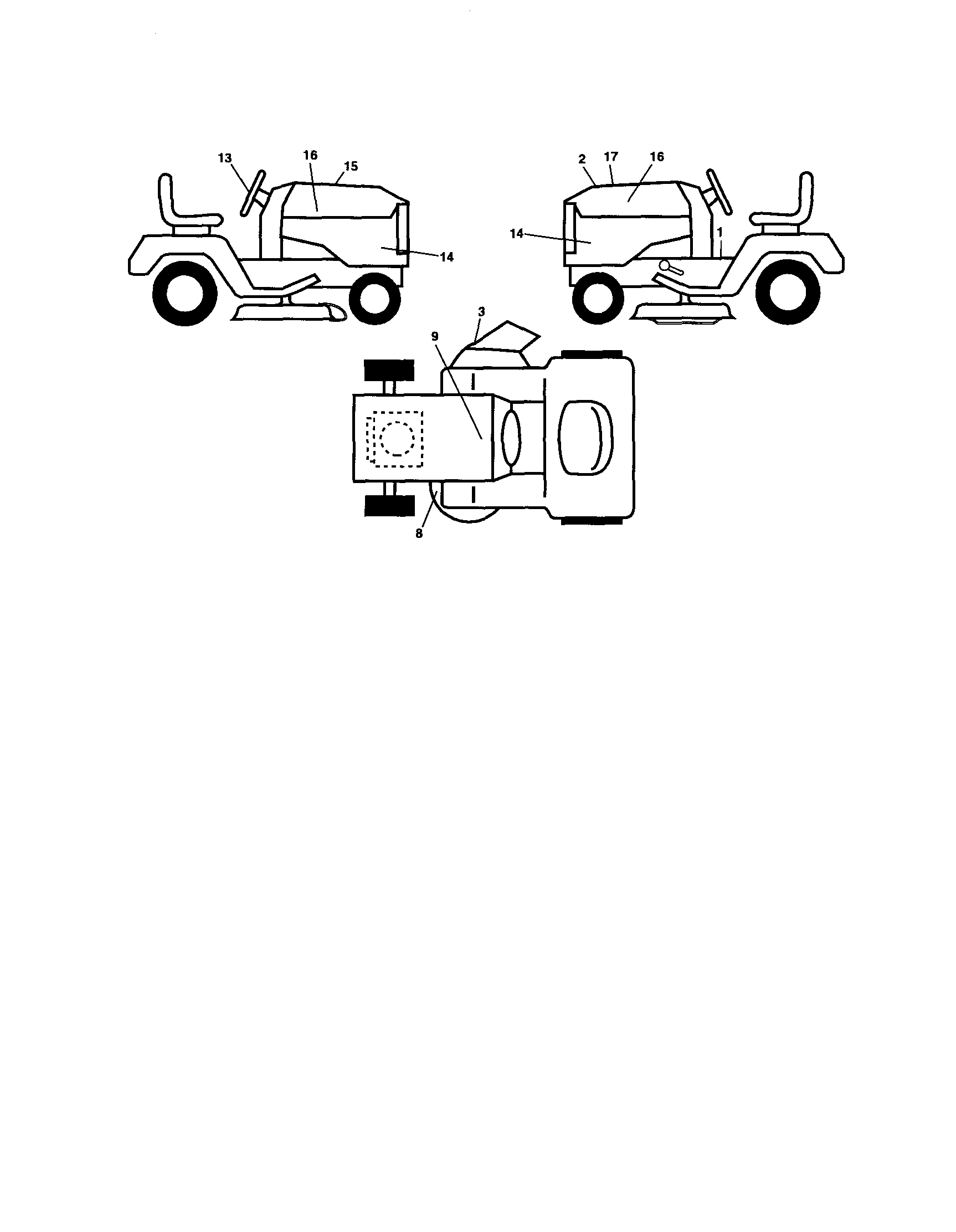 Husqvarna 917279240 decals diagram