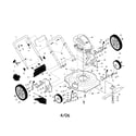 Weed Eater 96114000401 rotary mower diagram
