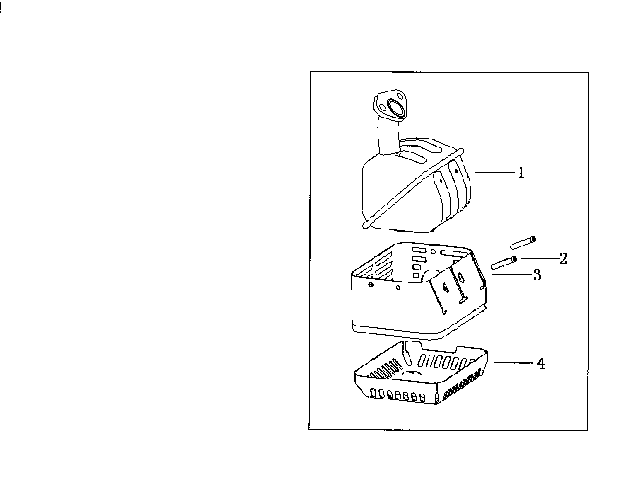 Pro Source WP255 muffler diagram