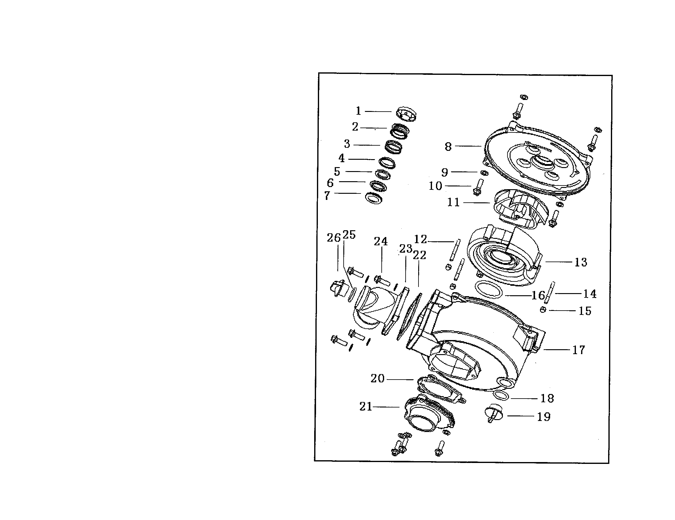 Pro Source WP255 water pump diagram