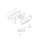 Frigidaire FGF375BHBB backguard diagram