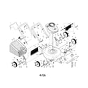 Poulan 961360002 rotary mower diagram