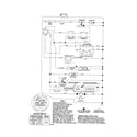 Poulan 96012001200 schematic-tractor diagram