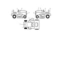 Poulan 96012004400 decals diagram