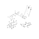 Poulan 96012004400 mower lift diagram
