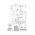 Poulan 96012005300 schematic-tractor diagram