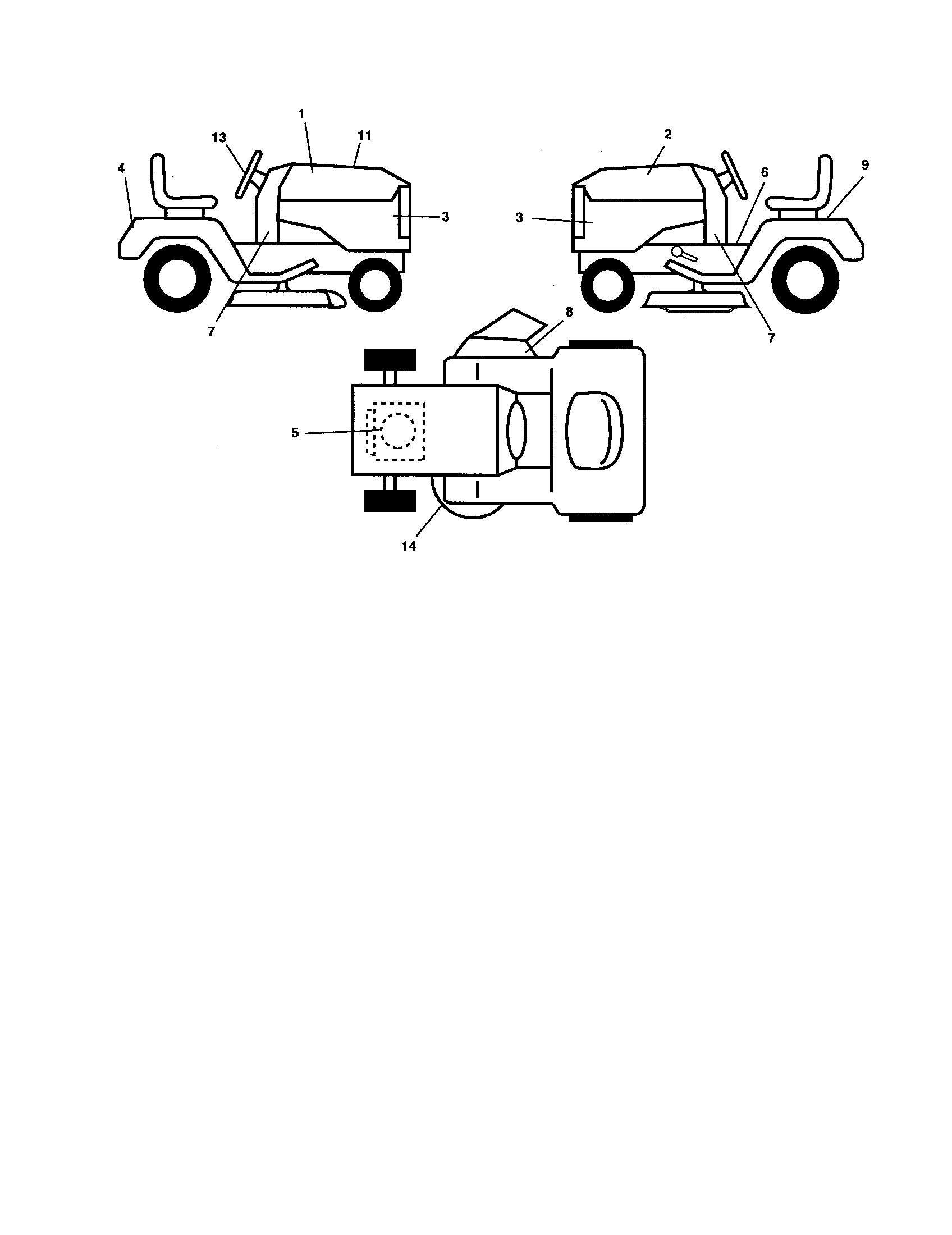 Poulan PB19H42YT decals diagram