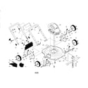Poulan 96112002400 rotary mower diagram