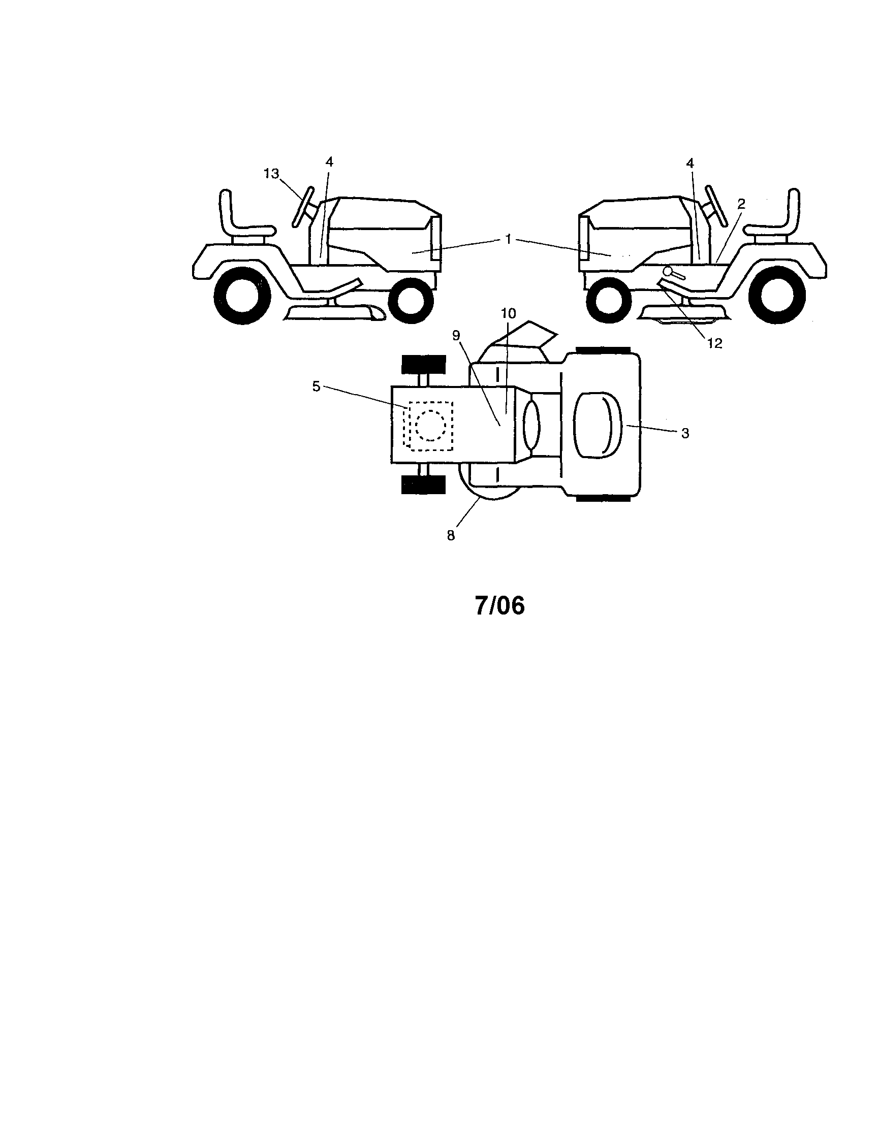 Craftsman 917276641 decals diagram