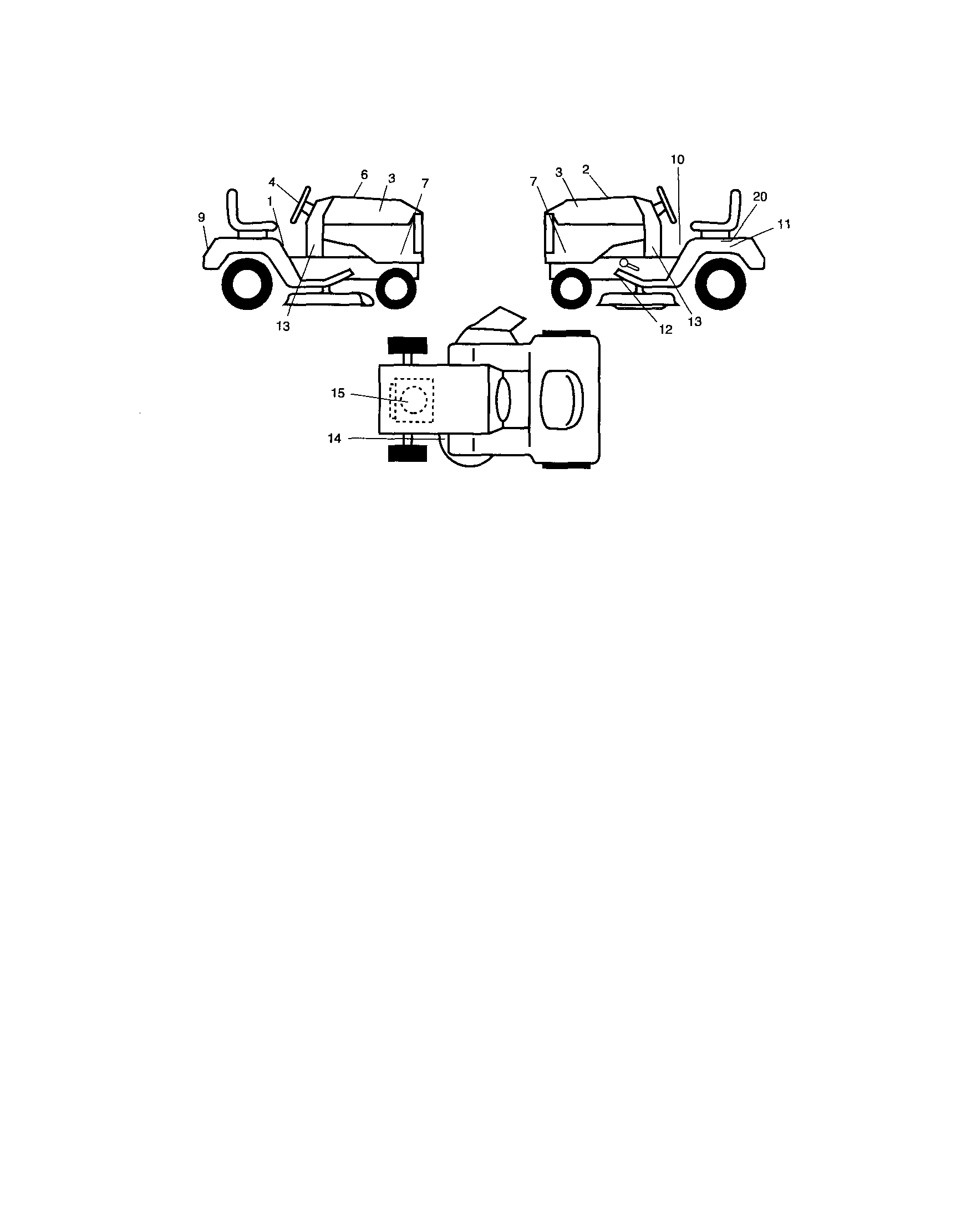 Craftsman 917276824 decals diagram