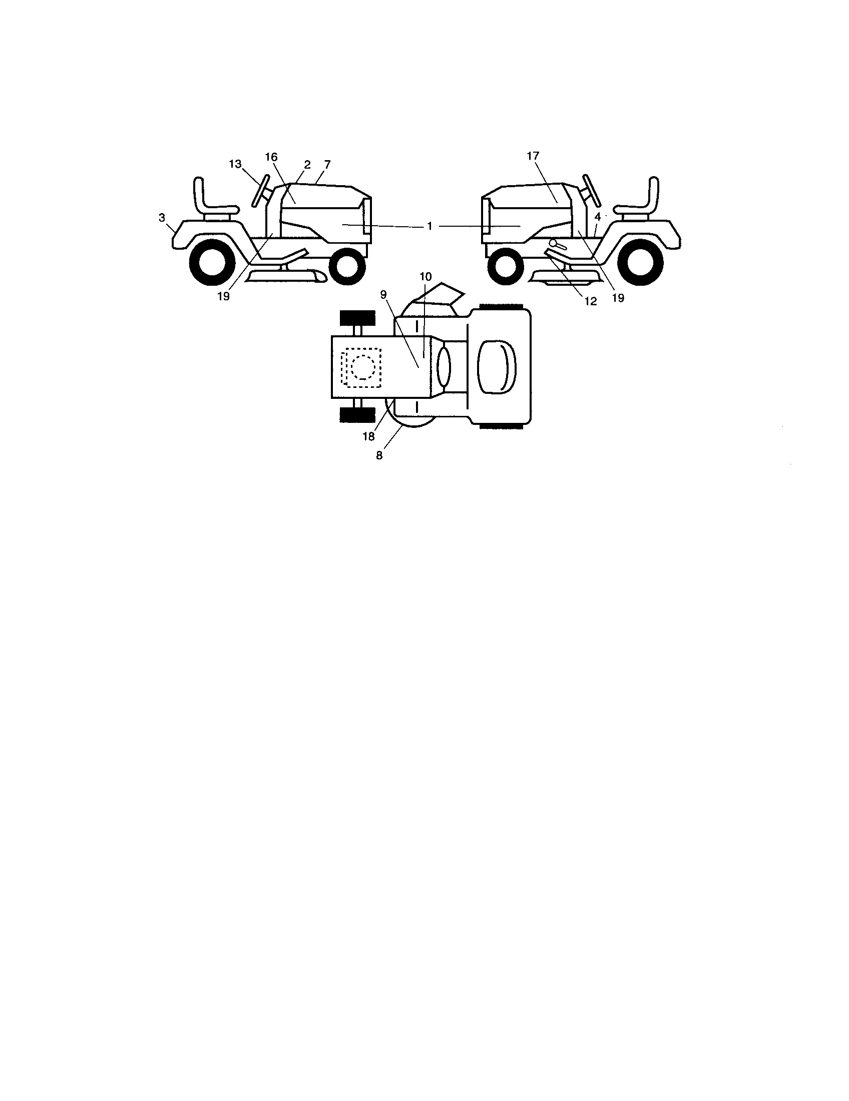Craftsman 917276901 decals diagram