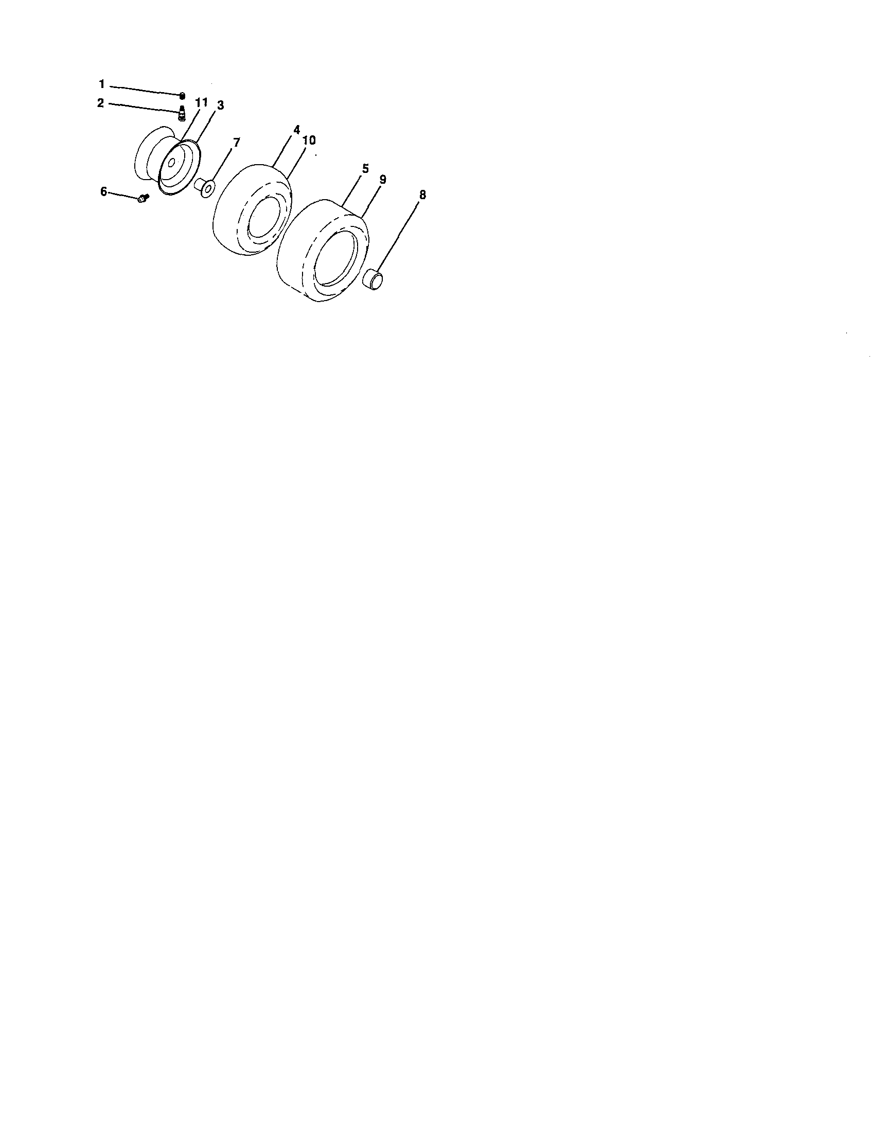 Husqvarna 917279200 wheels and tires diagram