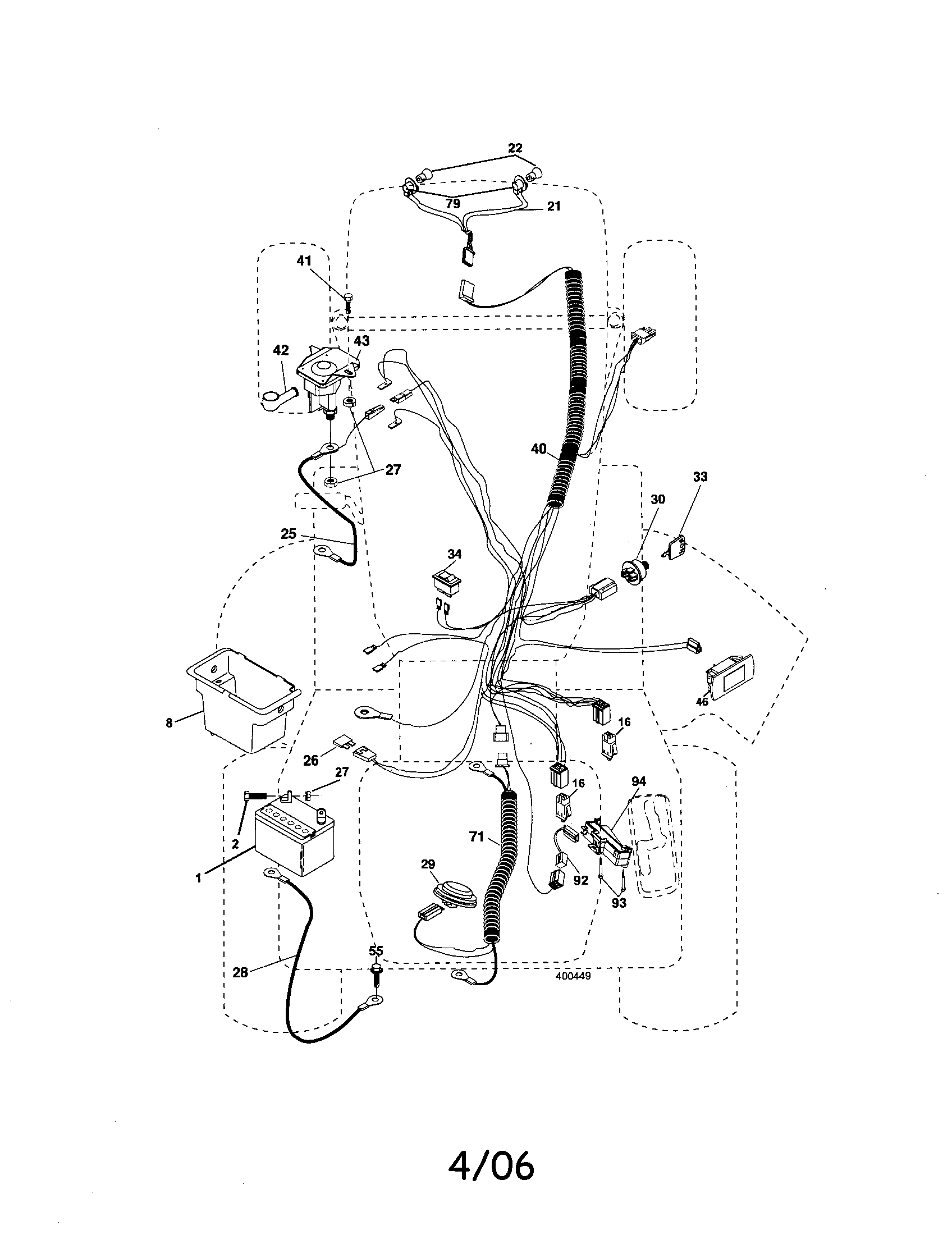 Craftsman 917276181 electrical diagram