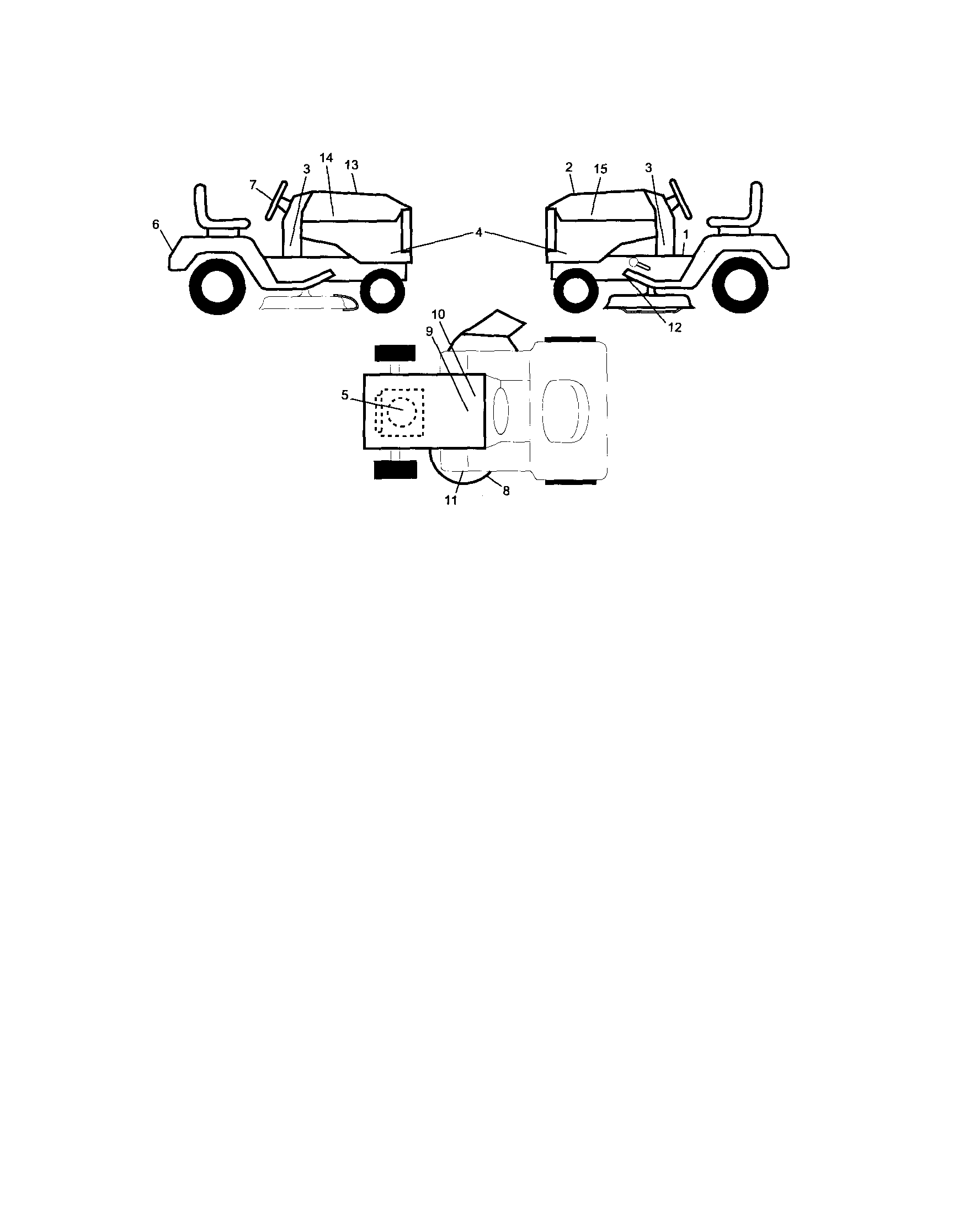 Craftsman 917276846 decals diagram