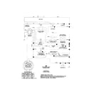 Poulan 96012001500 scheamtic-tractor diagram