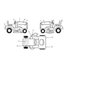 Poulan 96012000401 decals diagram