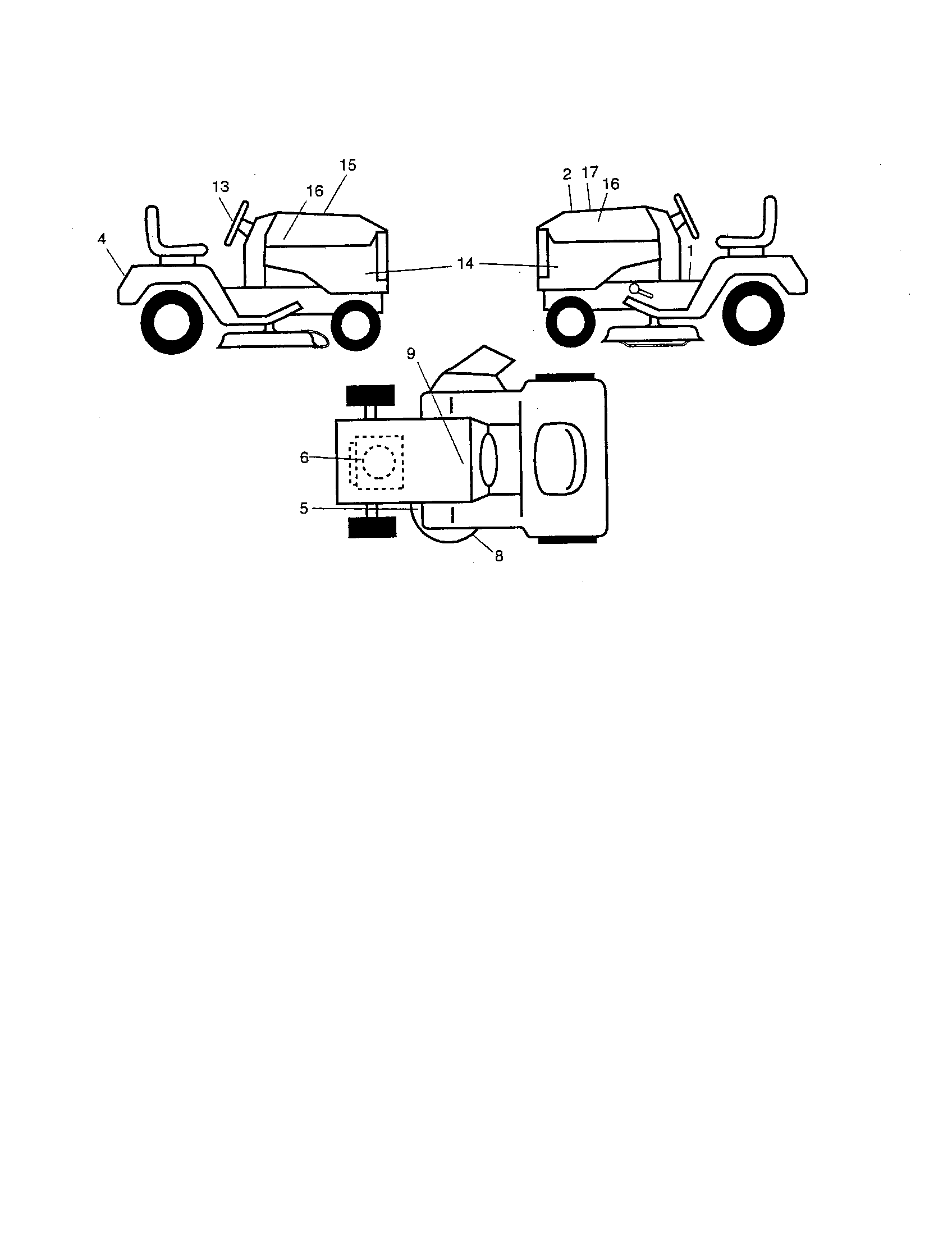 Husqvarna LOGTH2448T decals diagram
