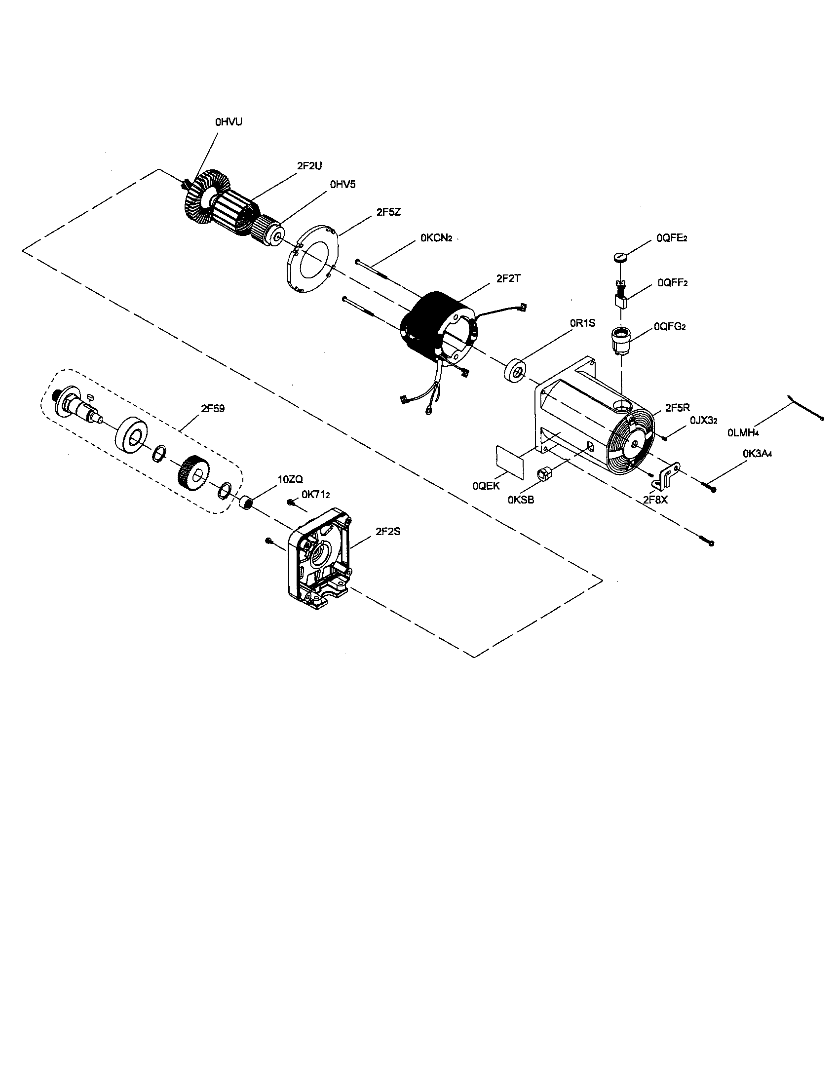 Craftsman 137218020 motor diagram