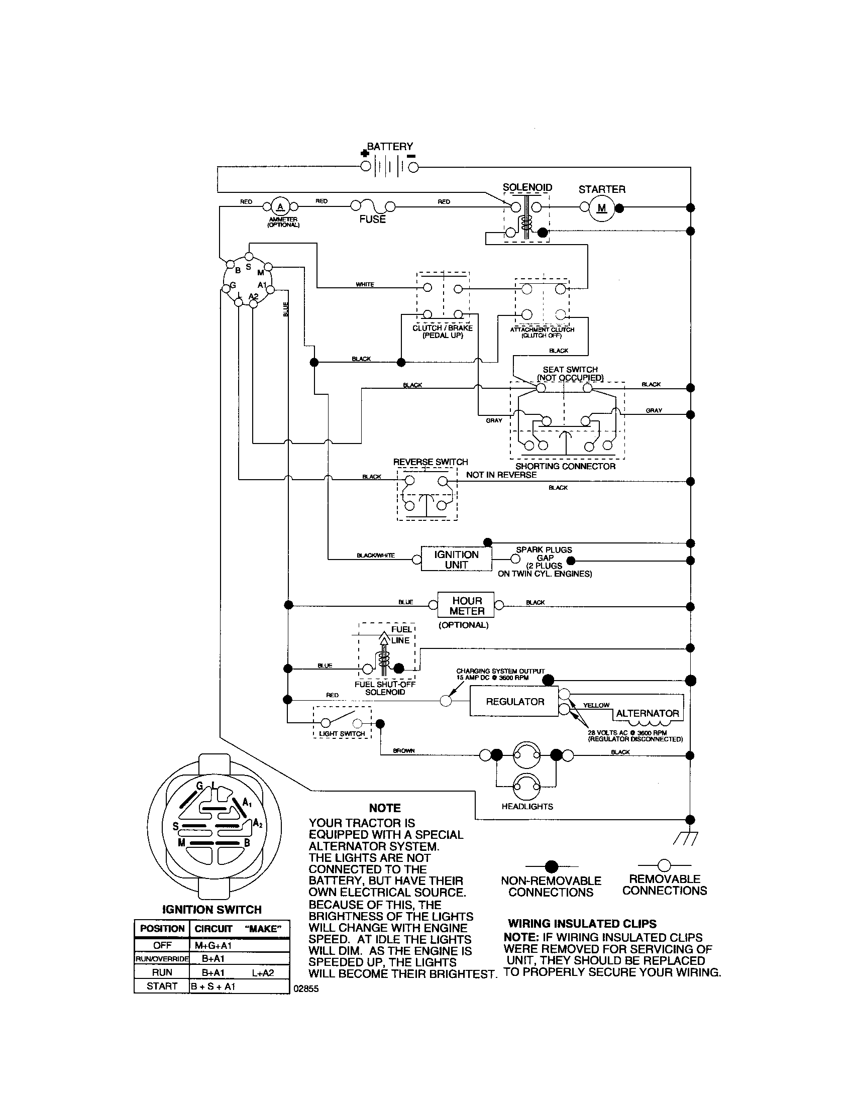 Poulan 96012001800 schematic diagram