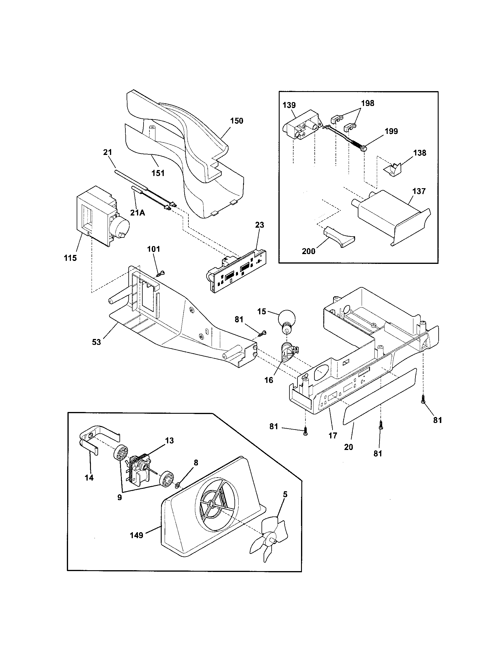 Kenmore 25356762600 controls diagram